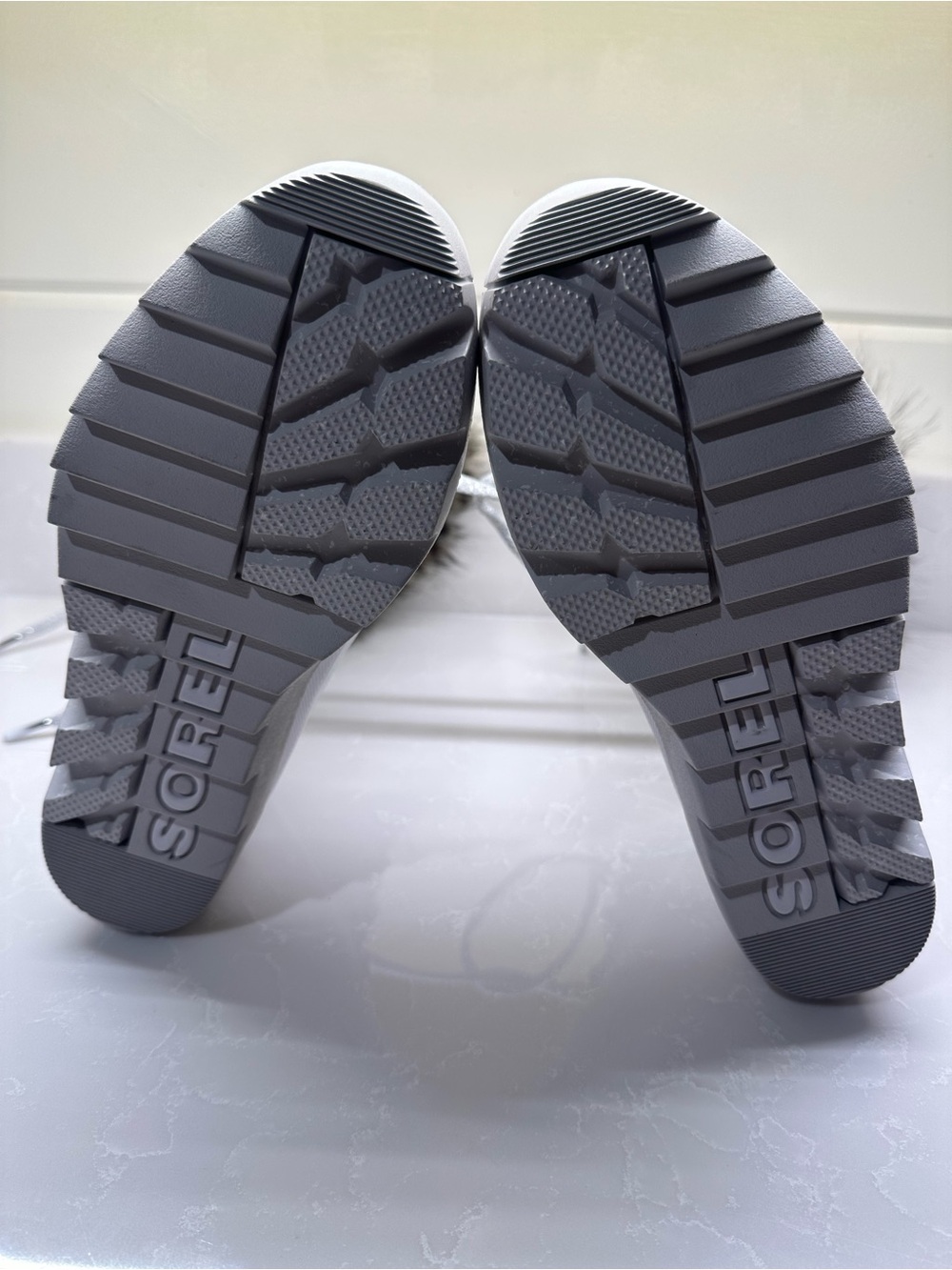 SOREL Women's Joan of Arctic Next Waterproof Boots Silver Metallic Size 7 Sample - Picture 14 of 15